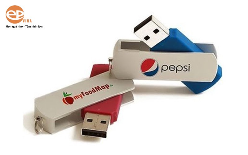 usb in logo cong ty
